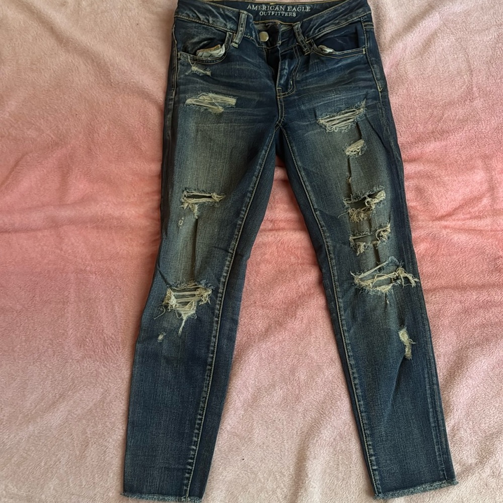 American Eagle Jegging crop